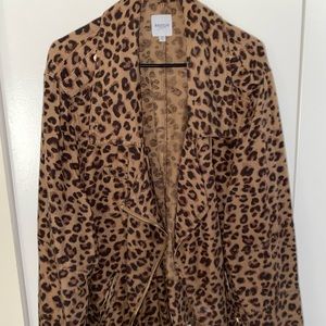 Kendrick leopard print jacket
